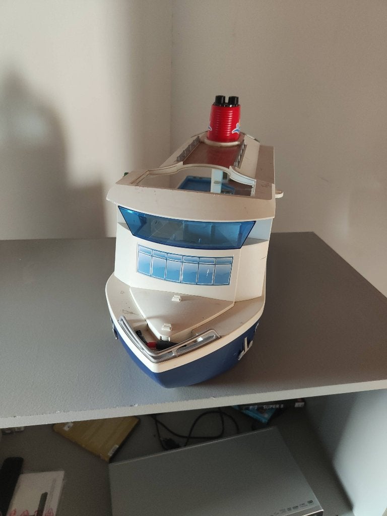 Speelgoed boot, Kinderen en Baby's, Speelgoed | Playmobil, Ophalen, Gebruikt