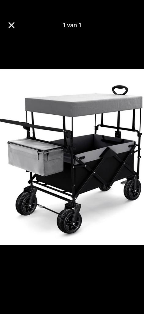 Bolderkar te koop, Caravans en Kamperen, Bolderkarren, Ophalen, Opvouwbaar, Gebruikt