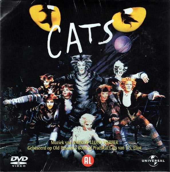 DVD Andrew Lloyd Webber - Cats, Cd's en Dvd's, Ophalen of Verzenden, Gebruikt, Film