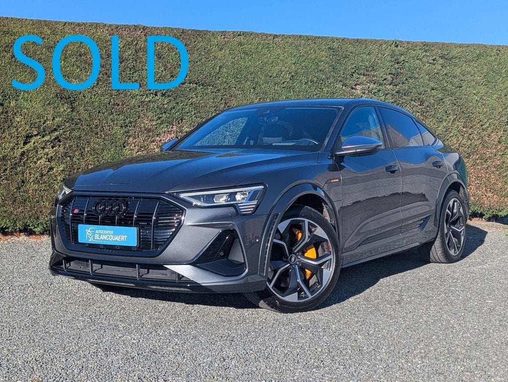 Audi SQ8 e-tron !verkocht! e-tron S - trekhaak -head up - 2x, Auto's, Audi, Automaat, https://public.car-pass.be/vhr/e0b45ce7-bee4-4a45-bd32-1d71270e88be