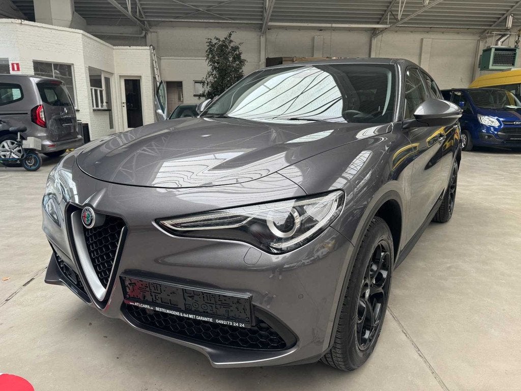 2019 Alfa Romeo Stelvio Q4 2.0 Benzine, Auto's, Alfa Romeo, Automaat, Gebruikt, Euro 6, Bedrijf
