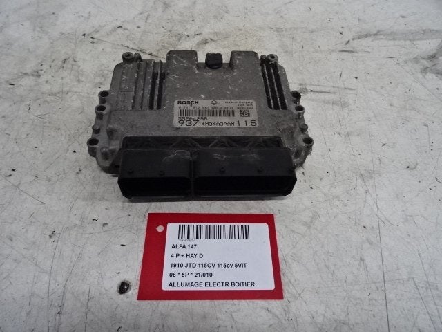 ONTSTEKINGSMODULE Alfa Romeo 147 (937) (55204298), Stellantis Europe S.p.A, Gebruikt, IPC D1-09 Bahnhofsplatz
65423  Rüsselsheim am Main, DE