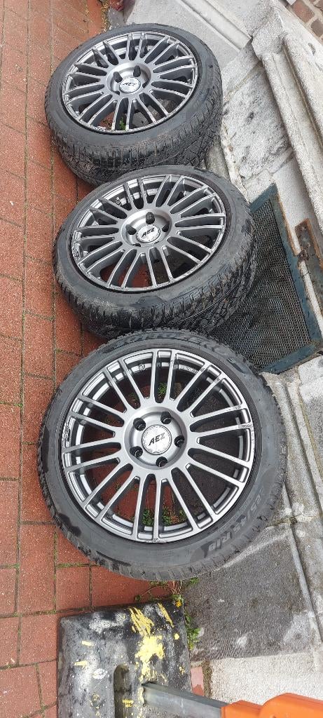 Jantes AEZ, Pneus hiver, Véhicule de tourisme, 18 pouces, Enlèvement