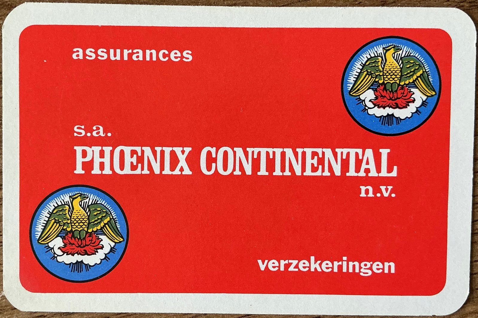 ASSURANCE CONTINENTALE Joker PHOENIX, Enlèvement ou Envoi, Comme neuf, Joker(s)