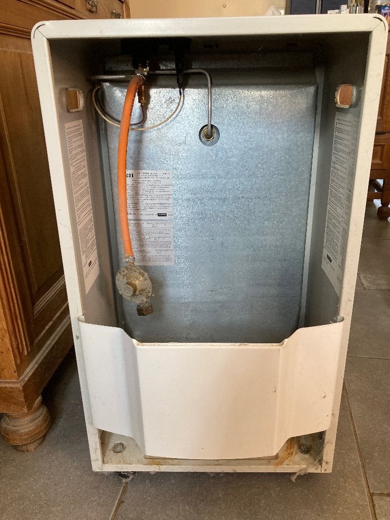 Chauffage gaz, Bricolage & Construction, Moins de 60 cm, Enlèvement, Utilisé, 80 cm ou plus