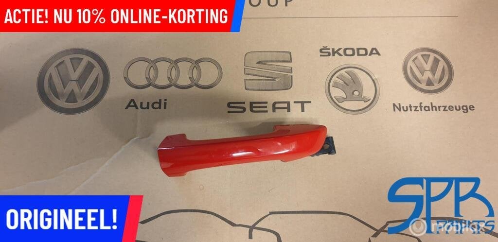 VW GOLF 6 SCIROCCO DEURGREEP Portiergreep RECHTS 1K8837210, Volkswagen, Nieuw, Ophalen of Verzenden, Volkswagen