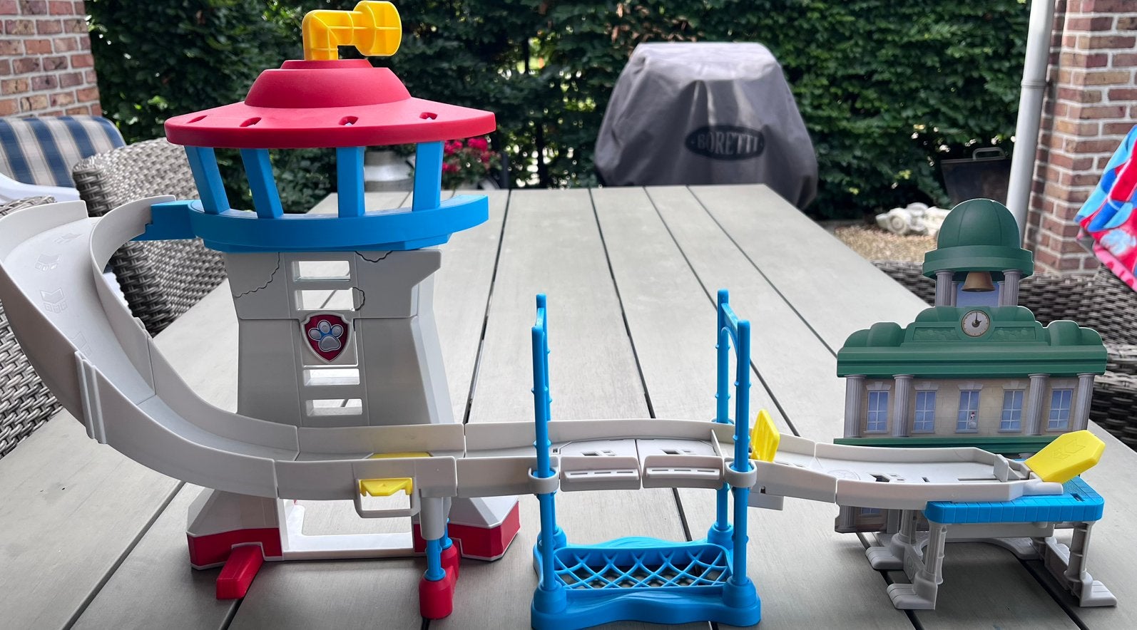 Uitkijktoren paw patrol, Kinderen en Baby's, Speelgoed | Actiefiguren, Ophalen, Zo goed als nieuw