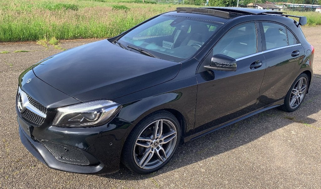 Mercedes A160 AMG Line  Panodak  benzine 100dkm  2017, Voorwielaandrijving, 75 kW, 4 cilinders, 1600 cc
