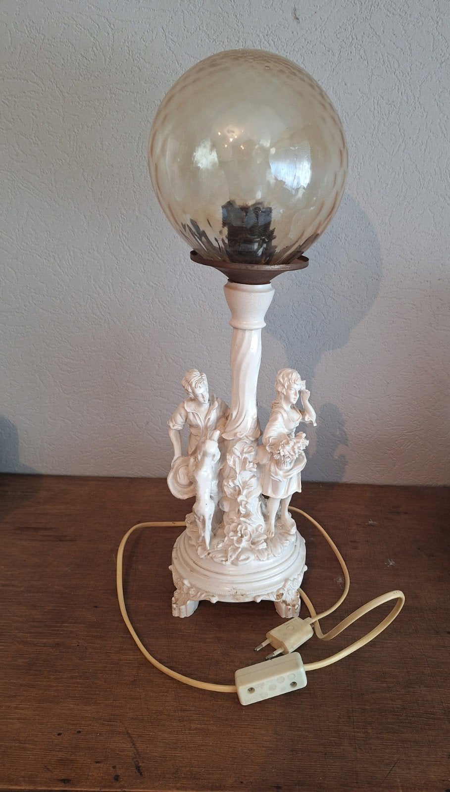 decoratieve  tafellamp, Antiek en Kunst, Ophalen