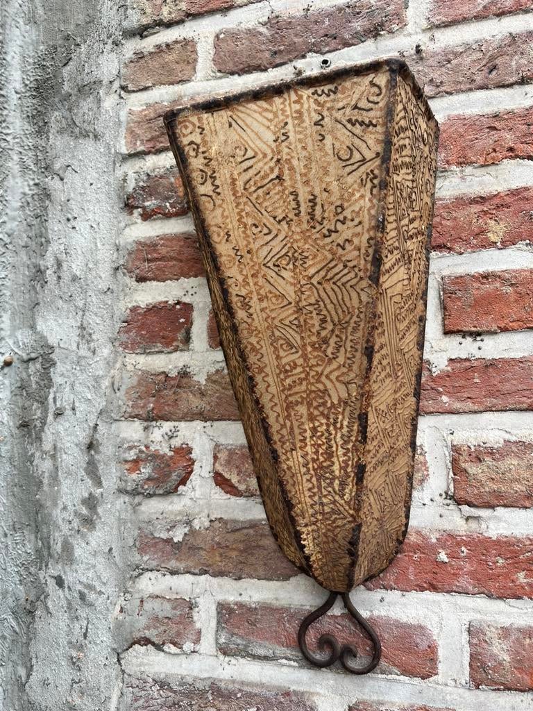 Marokkaanse puntige lampenkap, Tuin en Terras, Tuinwanddecoratie, Gebruikt, Ophalen of Verzenden