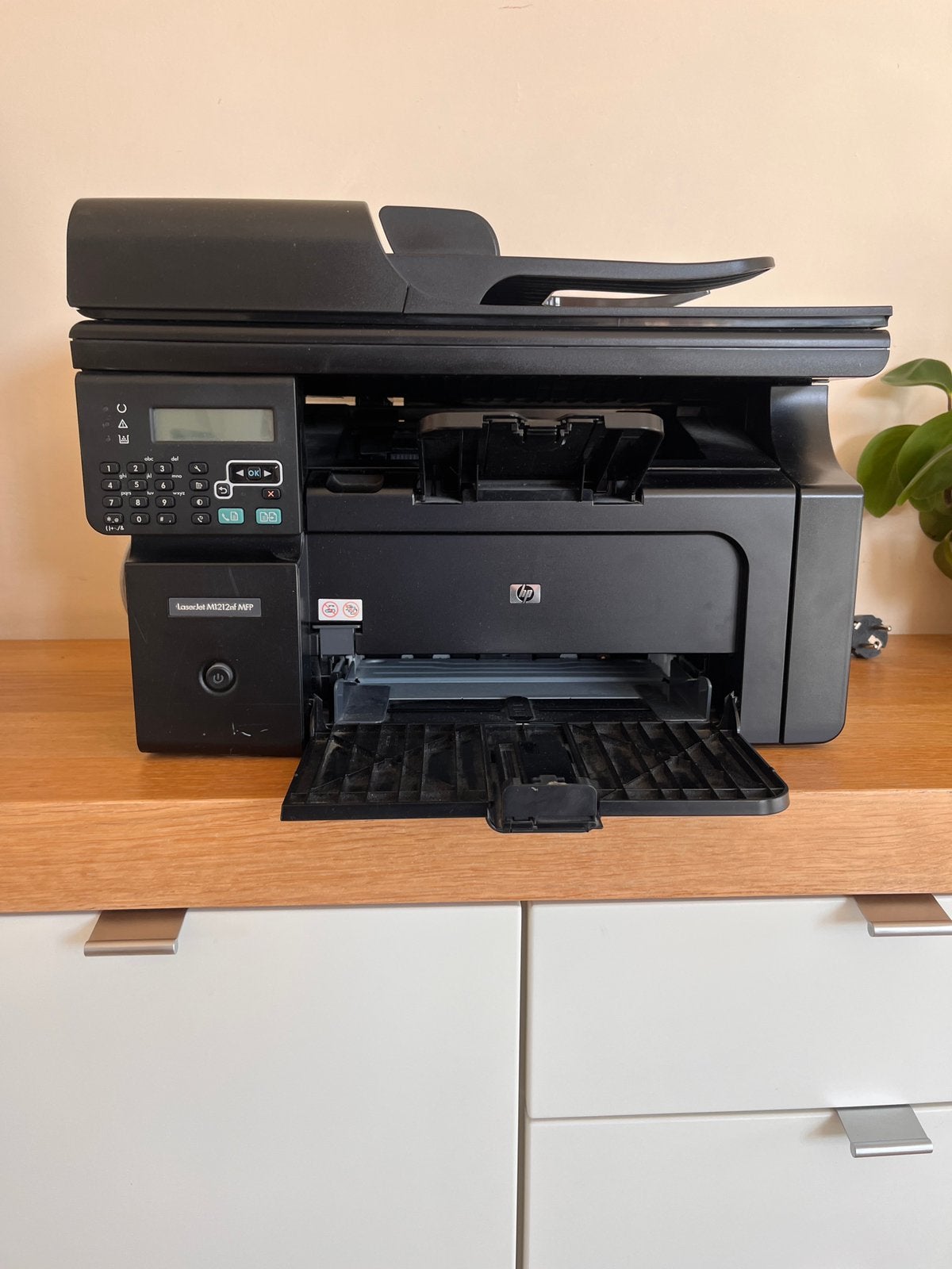 HP LaserJet M1212nf MF9– incl. toner, Computers en Software, Printer, Zo goed als nieuw, Laserprinter, Scannen