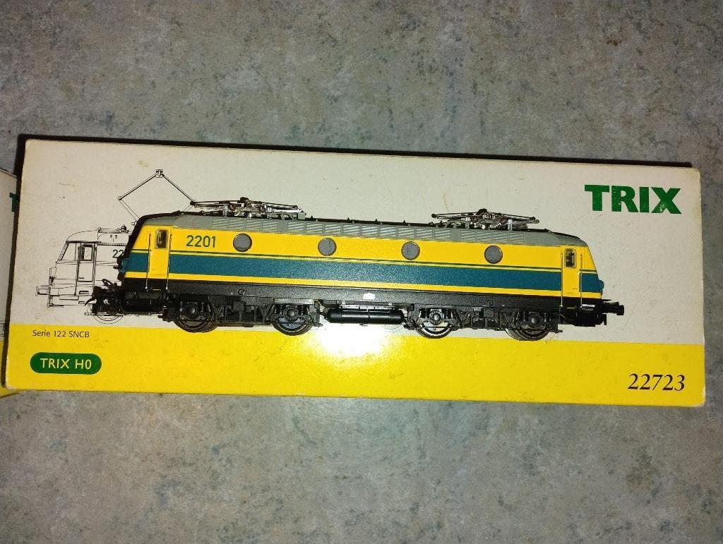 SNCB HOLE 2201 TRIX 22723 H0 + ESU P V4.0, Hobby en Vrije tijd, Gebruikt, Trix, Ophalen of Verzenden, Gelijkstroom