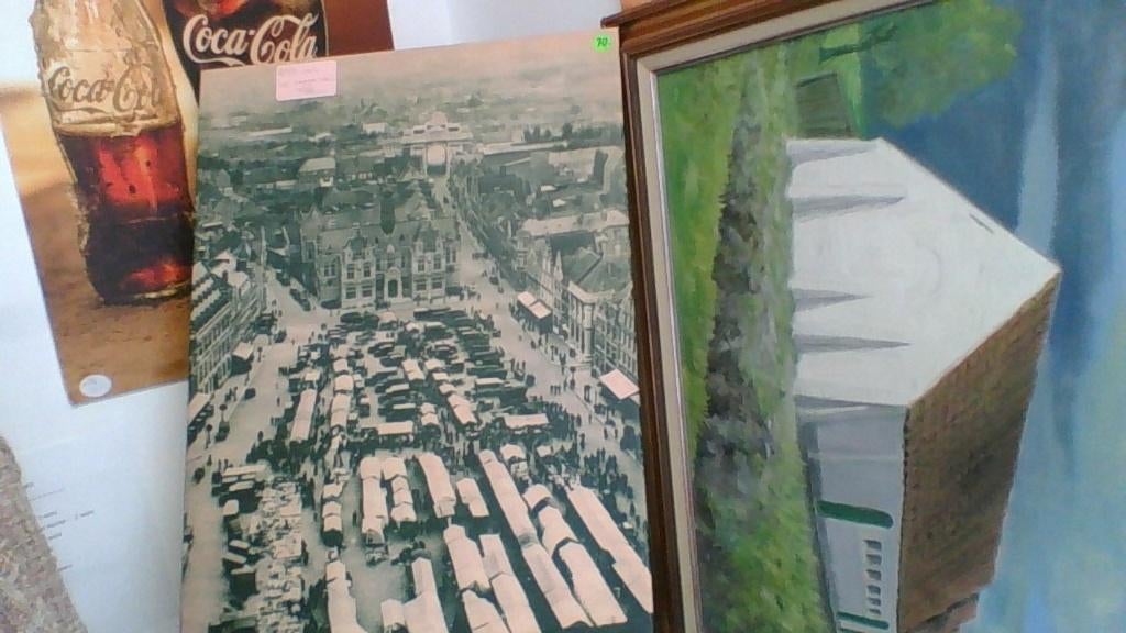 heel mooie canvas IEPER, Enlèvement