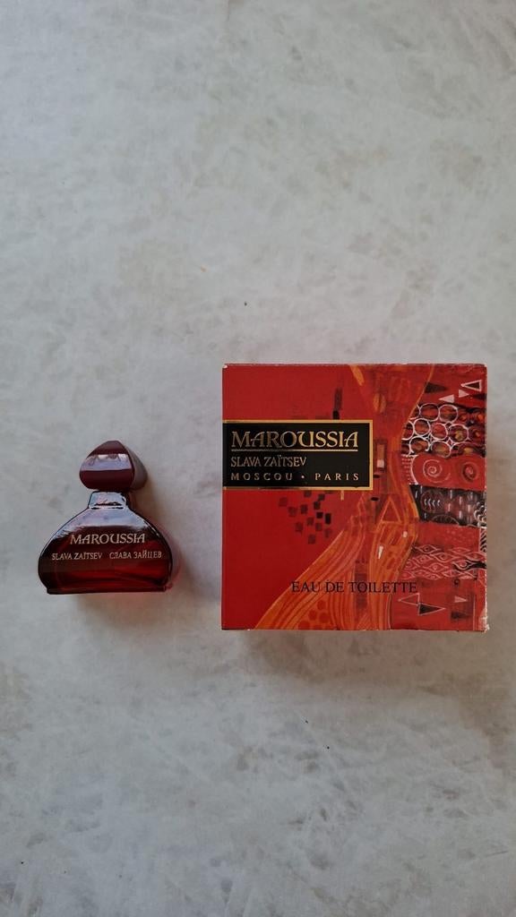 Miniature de parfum Maroussia de slava Zaïtsev, Miniature