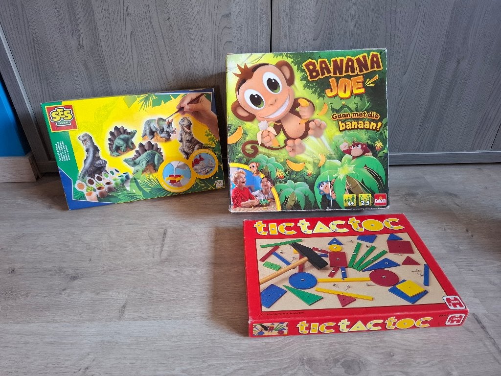 Tic Tac Toc, Banana Joe, Dino beschilderen, Ophalen, Gebruikt