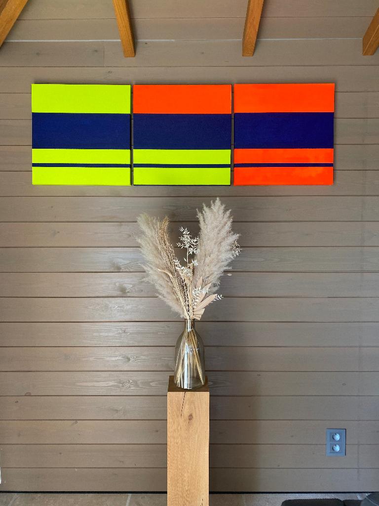 Peinture moderne en 3 parties, Enlèvement