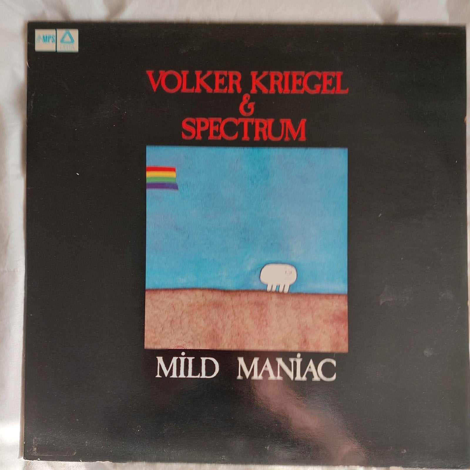 lp volker kriegel and spectrum  mild maniak  mps records, Ophalen, LP, Zo goed als nieuw, EP