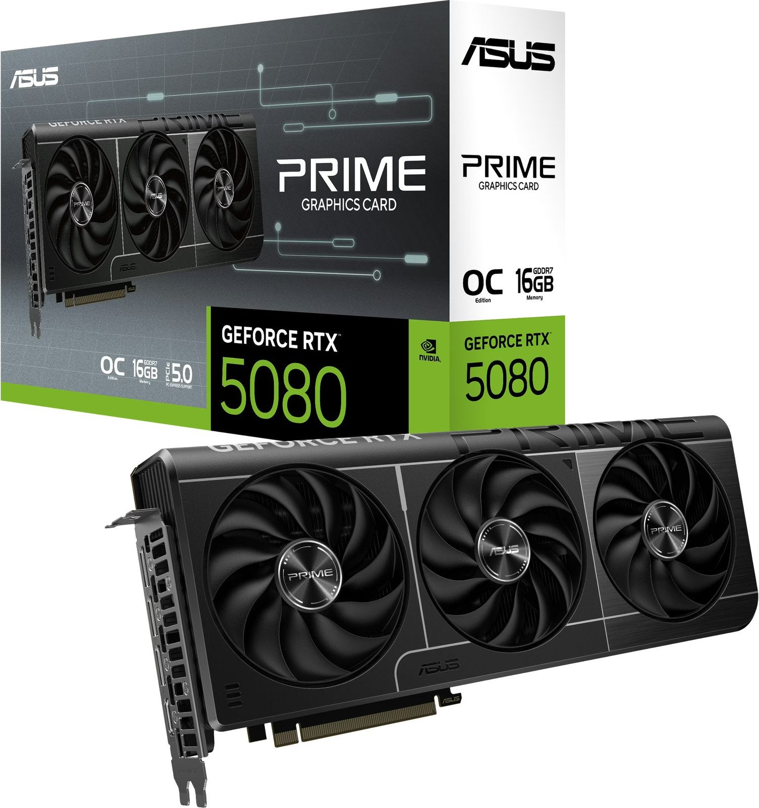 ASUS Prime RTX 5080  NIEUW & SEALED, Ophalen, Overige soorten, Zo goed als nieuw, HDMI