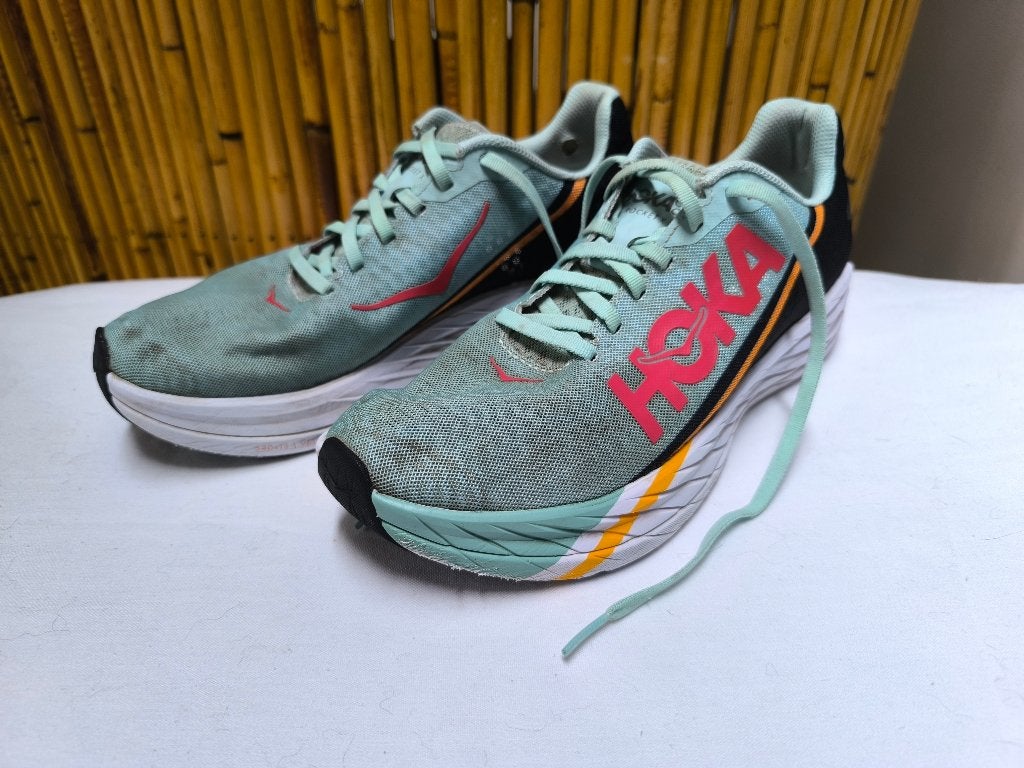 Chaussures de running carbone Hoka Rocket X, taille 42 2/3, Autres marques, Course à pied, Enlèvement ou Envoi, Chaussures de course à pied