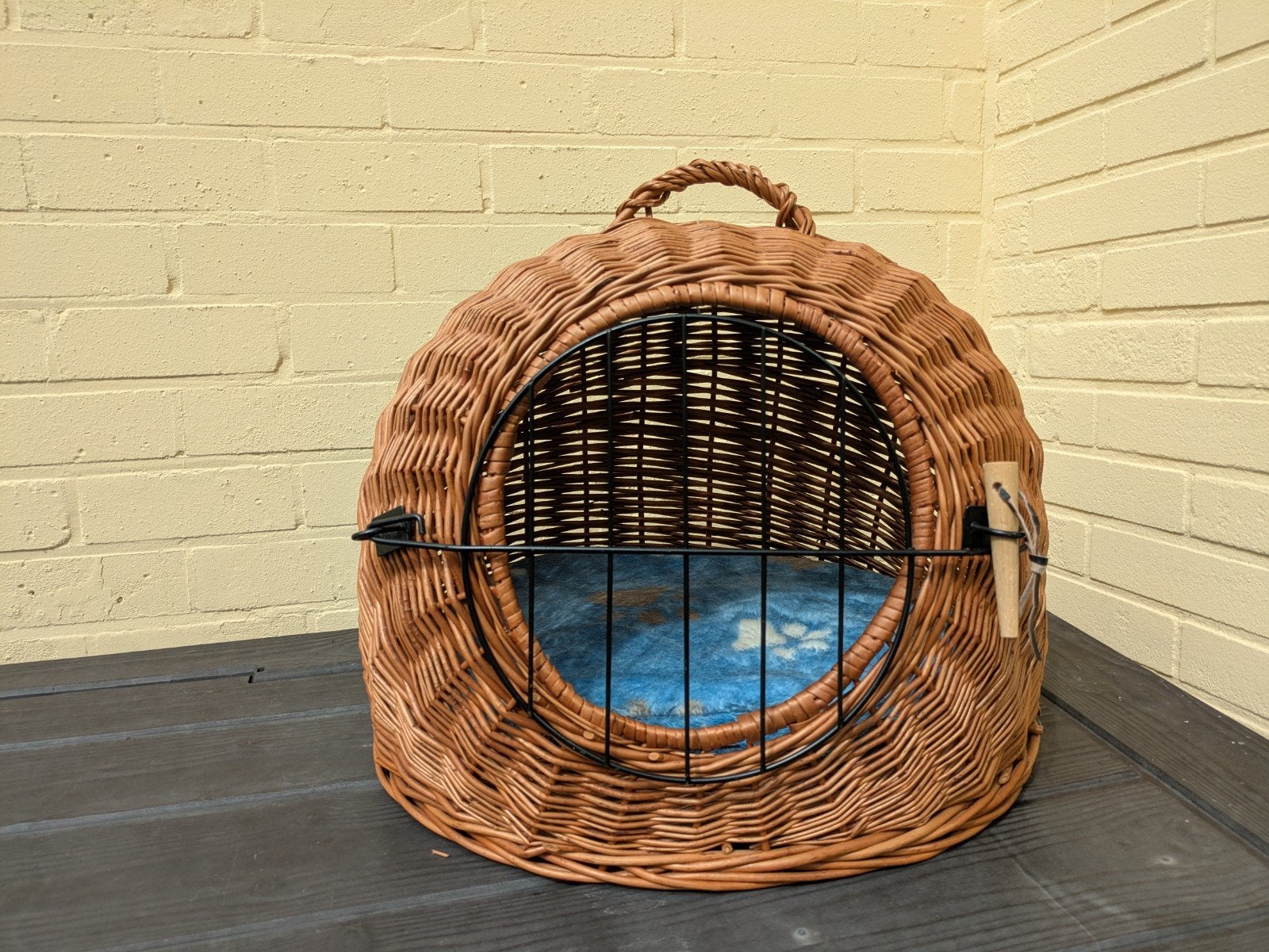 rieten kattenmandje, Animaux & Accessoires, Paniers pour chats, Enlèvement, Roseau