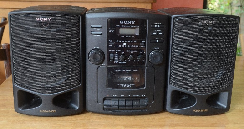 Radio Sony, Enlèvement, Utilisé, Radio, Avec lecteur de CD