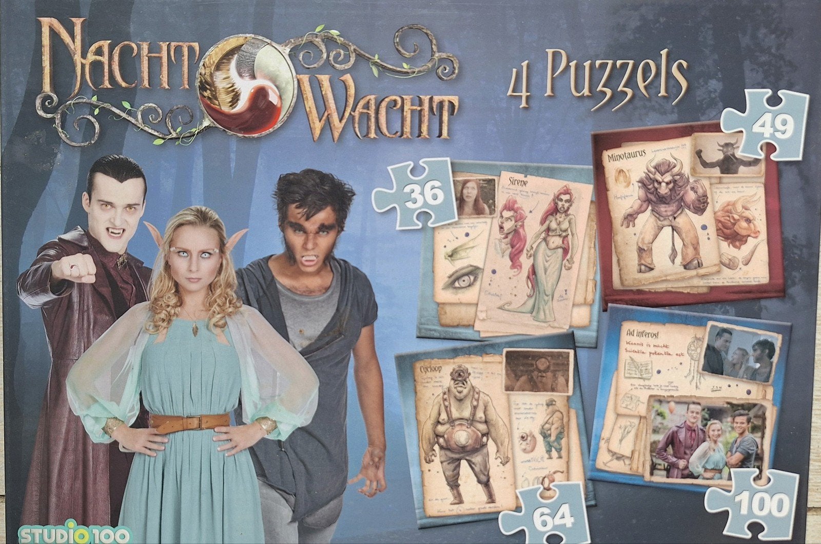 Nachtwacht puzzel, Ophalen of Verzenden