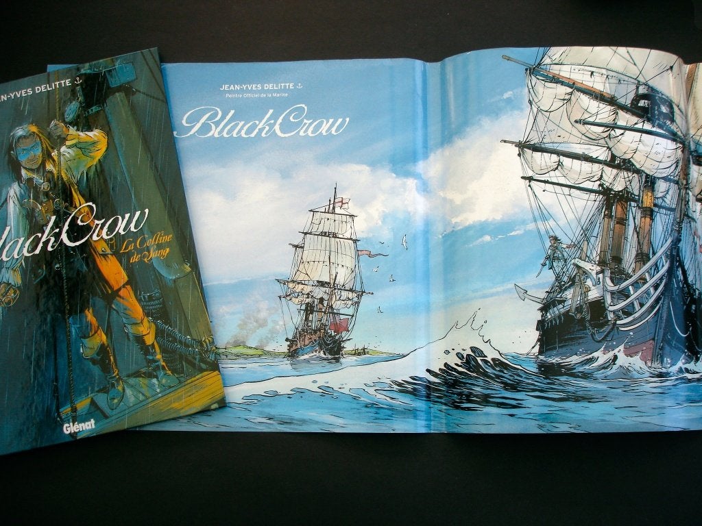 Black Crow T1+Bonus-La colline de sang-Delitte-EO2009-Glénat, Ophalen of Verzenden