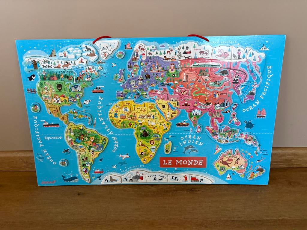 Puzzle « Le Monde » de Janod, Enlèvement, Comme neuf