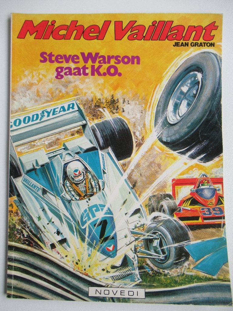 michel vaillant...nr.34...steven warson gaat k.o., Ophalen of Verzenden, Gelezen