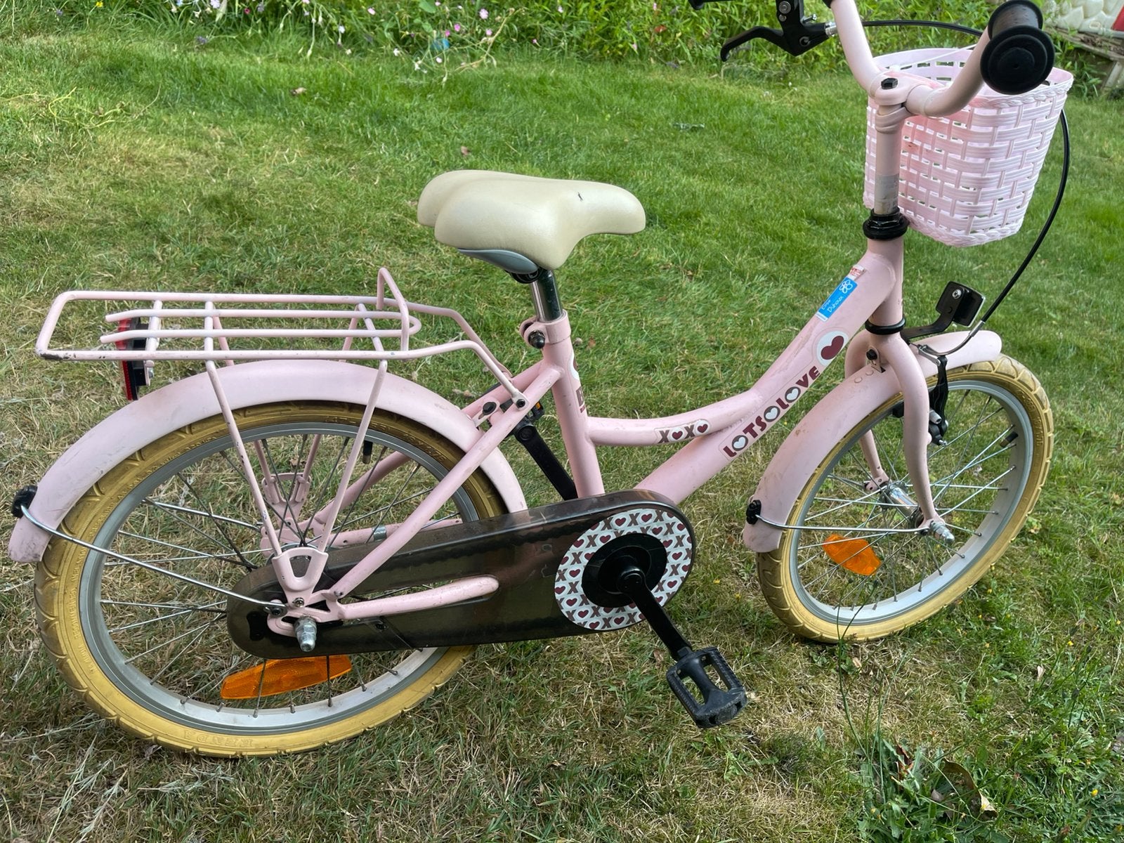 Kinderfiets 18 inch, Fietsen en Brommers, Fietsen | Meisjes, Ophalen, Zo goed als nieuw, 18 inch