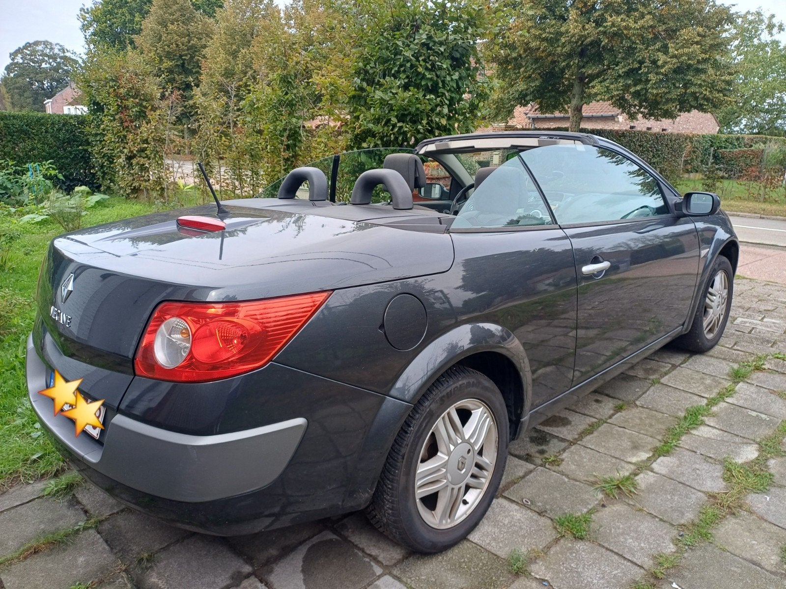 Renault Mégane 1.6 - 2004 cabrio, Autos, Achat, Cabriolet, Boîte manuelle, Particulier