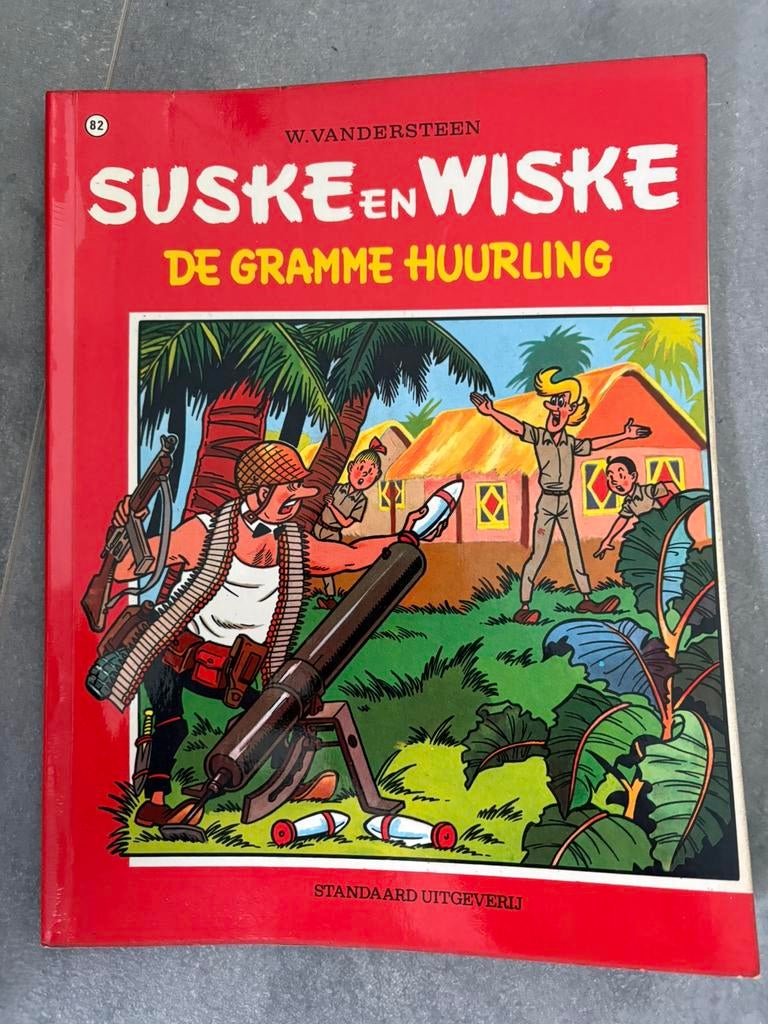 Suske en wiske nr 82 De gramme huurling 1968, Boeken, Ophalen of Verzenden, Zo goed als nieuw