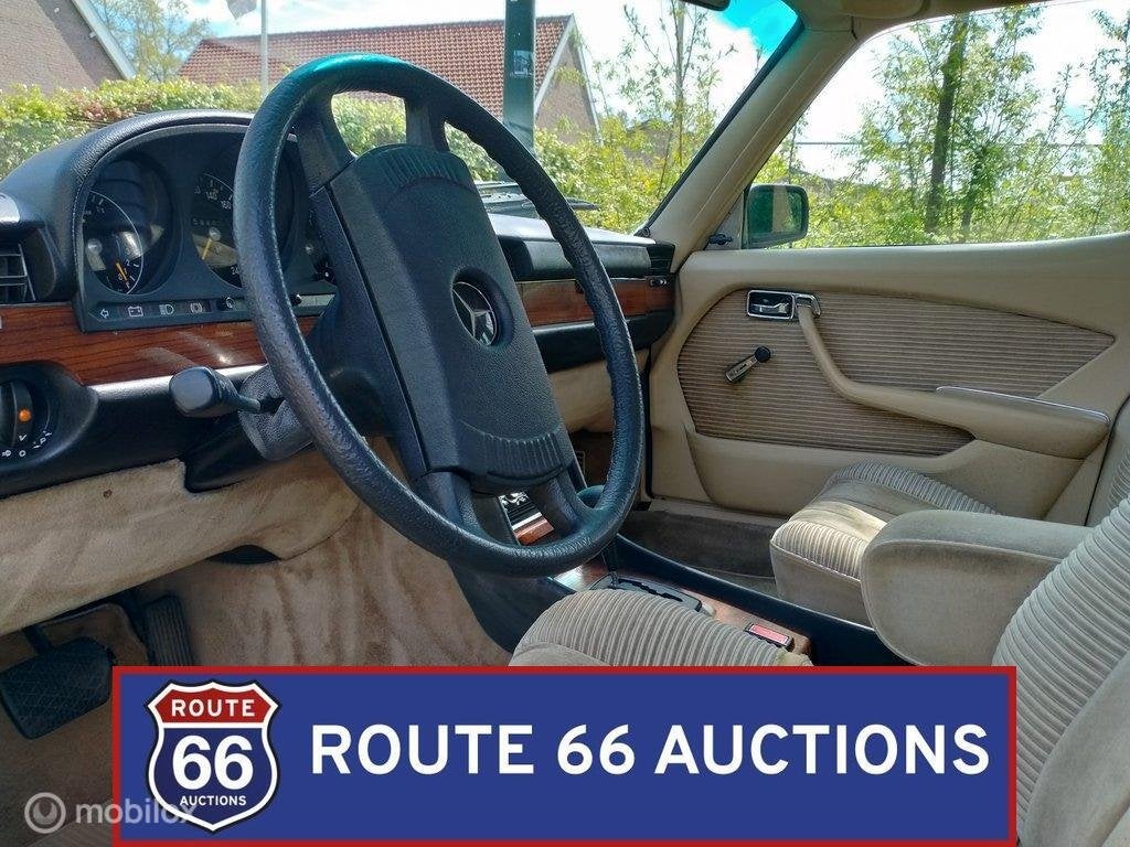 Mercedes-Benz 280 SEL | 1979 | Route 66 Auctions, Autos, Achat, Entreprise, Boîte manuelle, Autre carrosserie