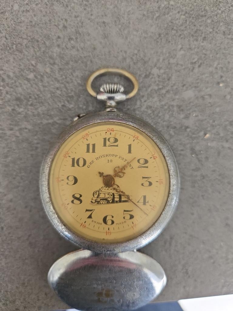 Montre de poche Roskopf, Enlèvement, Montre de poche