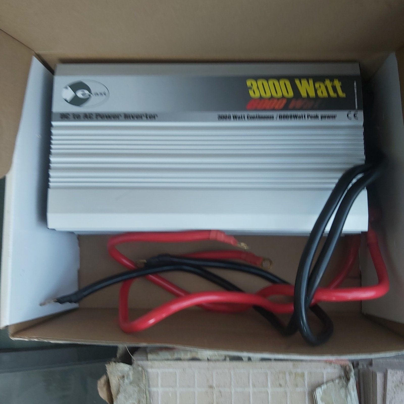 3000 W, 12 V/DC, Ophalen