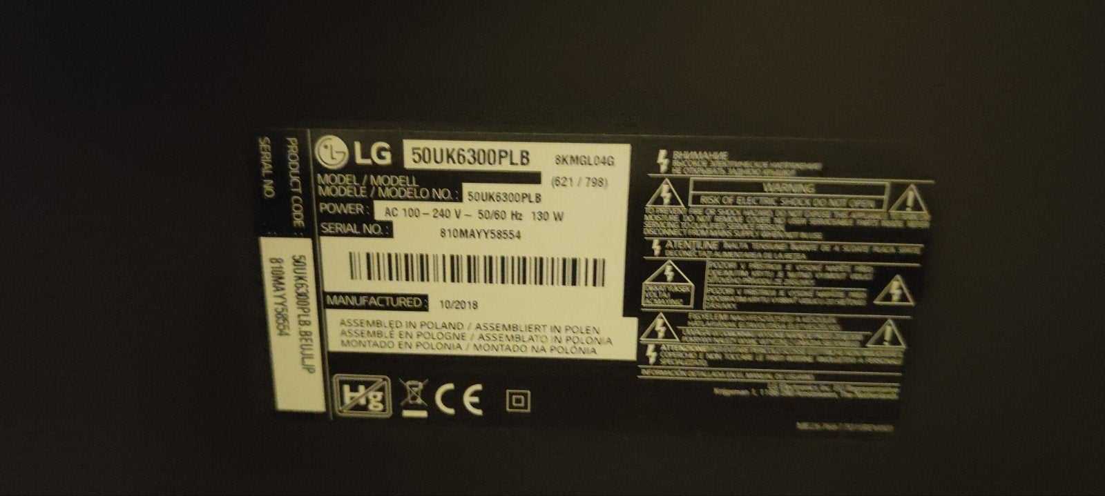 LG tv, Audio, Tv en Foto, Ophalen, LG, Smart TV