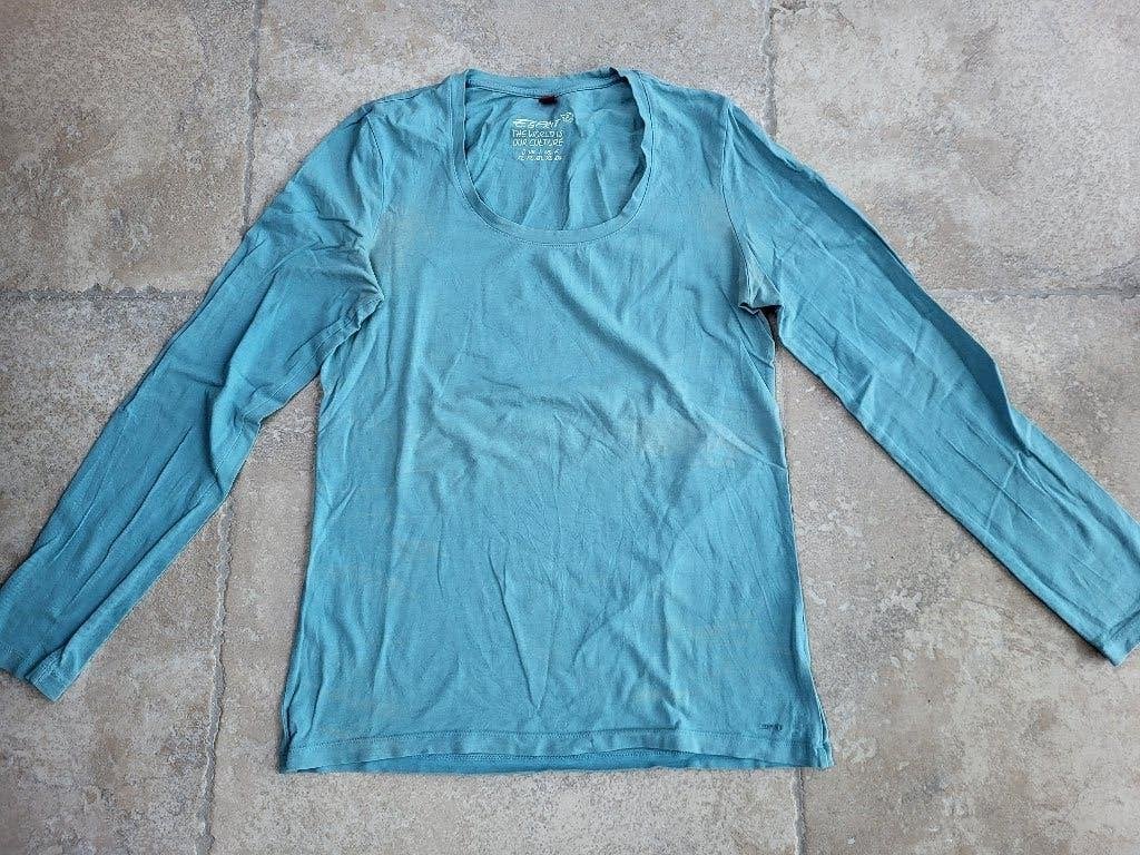 GRATIS Merk Esprit longsleeve mt XL, Blauw, Maat 46/48 (XL) of groter, Ophalen of Verzenden, Lange mouw
