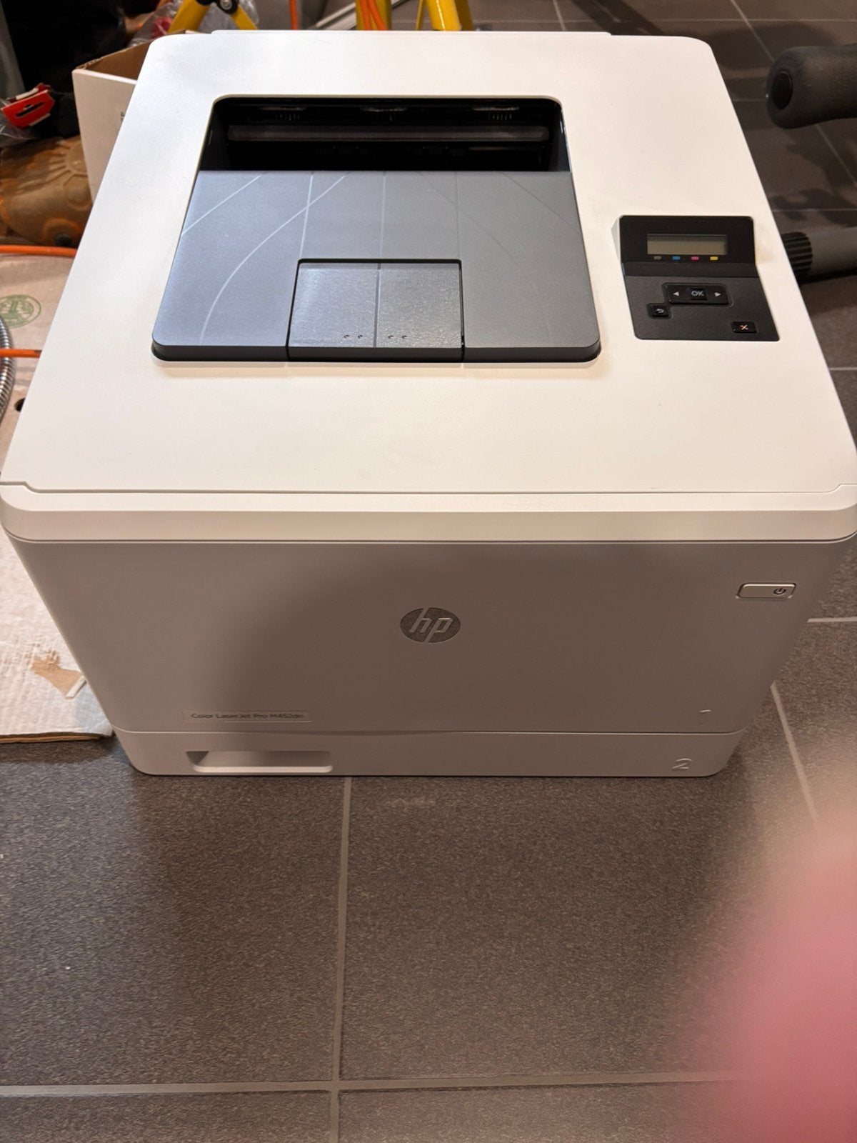 HP Laserjet kleurenprinter Pro M452dn - 100,00€, Computers en Software, Printers, Ophalen, Gebruikt, Kleur printen, Printer