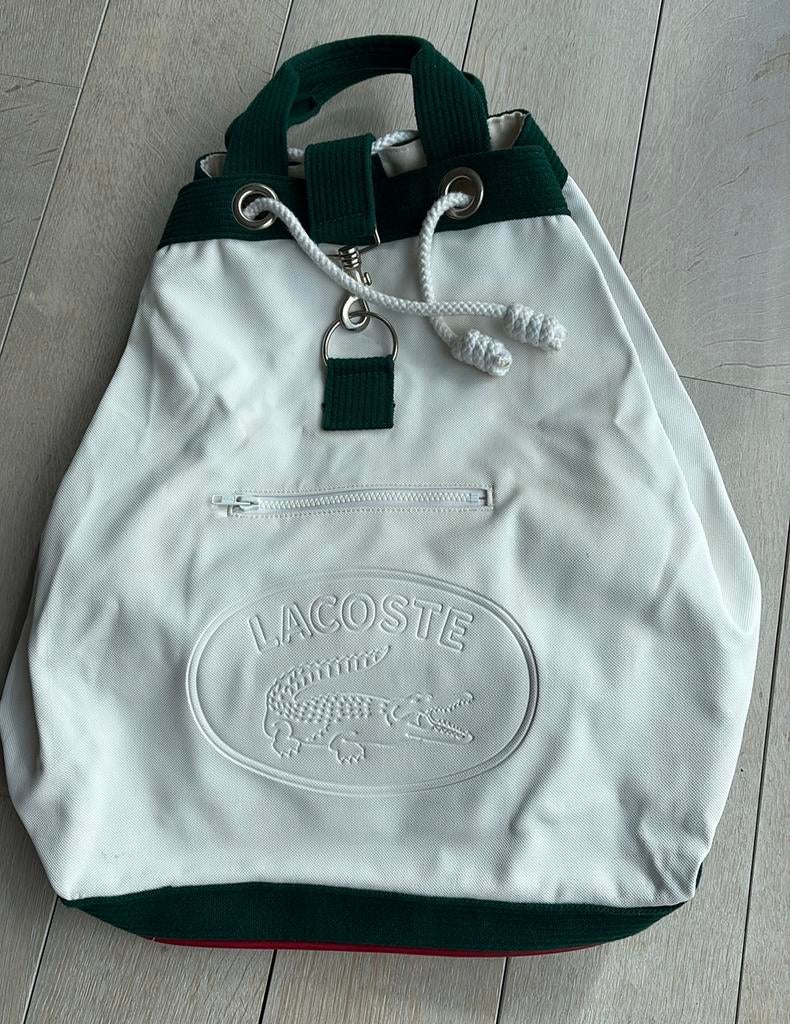 Lacoste strandzak vintage, Handtassen en Accessoires, Ophalen of Verzenden, Gebruikt