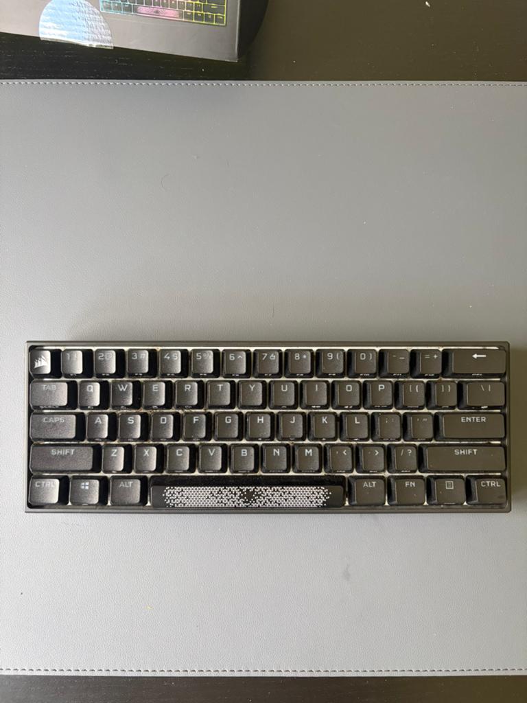 Corsair k65 rgb mini, Clavier gamer, Comme neuf, Enlèvement, Qwerty