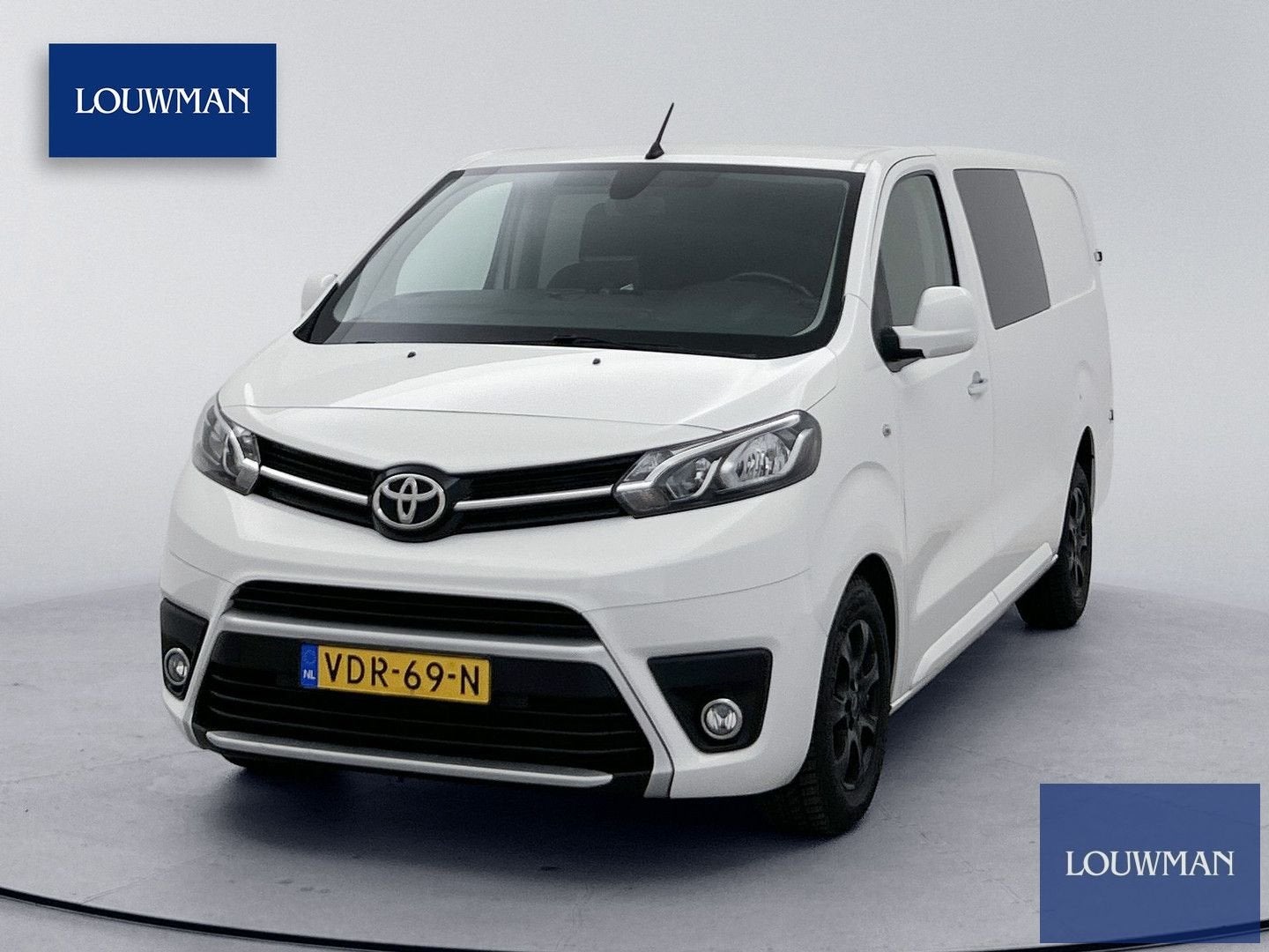 Toyota PROACE Worker 2.0 D-4D Professional Long DC 177pk Dub, Automaat, Wit, Bedrijf, Diesel