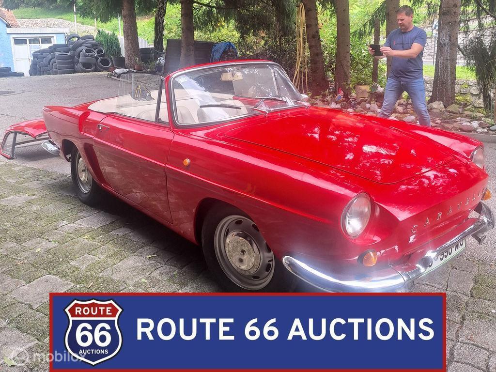 Renault Caravelle | 1963 | Route 66 Auctions, Autos, Oldtimers & Ancêtres, Entreprise, Achat, Renault, Essence, Autre carrosserie