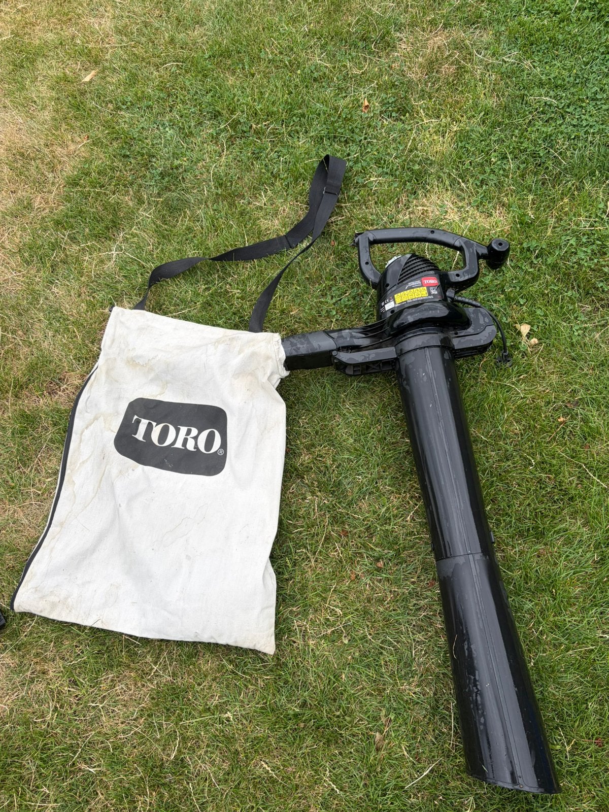 Souffleur, aspirateur de jardin Toro, Électrique, Porté à la main, Utilisé, Enlèvement