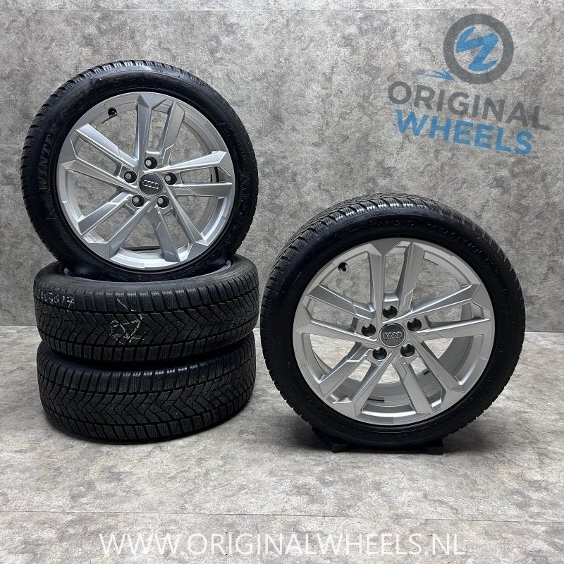 17 inch originele velgen + winterbanden Audi A3 8Y0601025L s, Pneus et Jantes, Pneus hiver, -, 205 mm