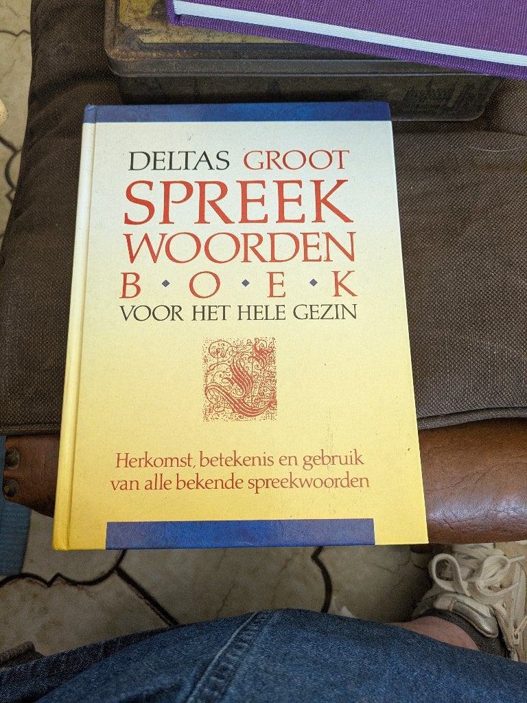 Groot spreekwoorden boek, Boeken, Woordenboeken, Ophalen of Verzenden, Zo goed als nieuw, Nederlands