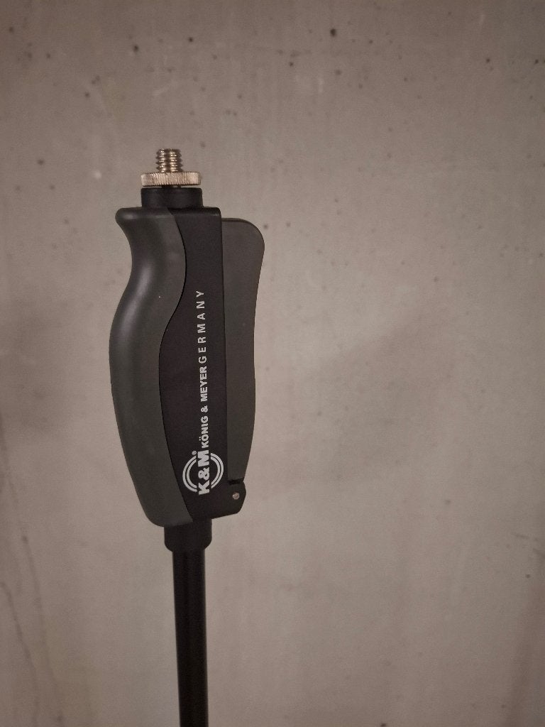 2 rechte microfoon statieven, Musique & Instruments, Enlèvement, Comme neuf, Pied, Micro