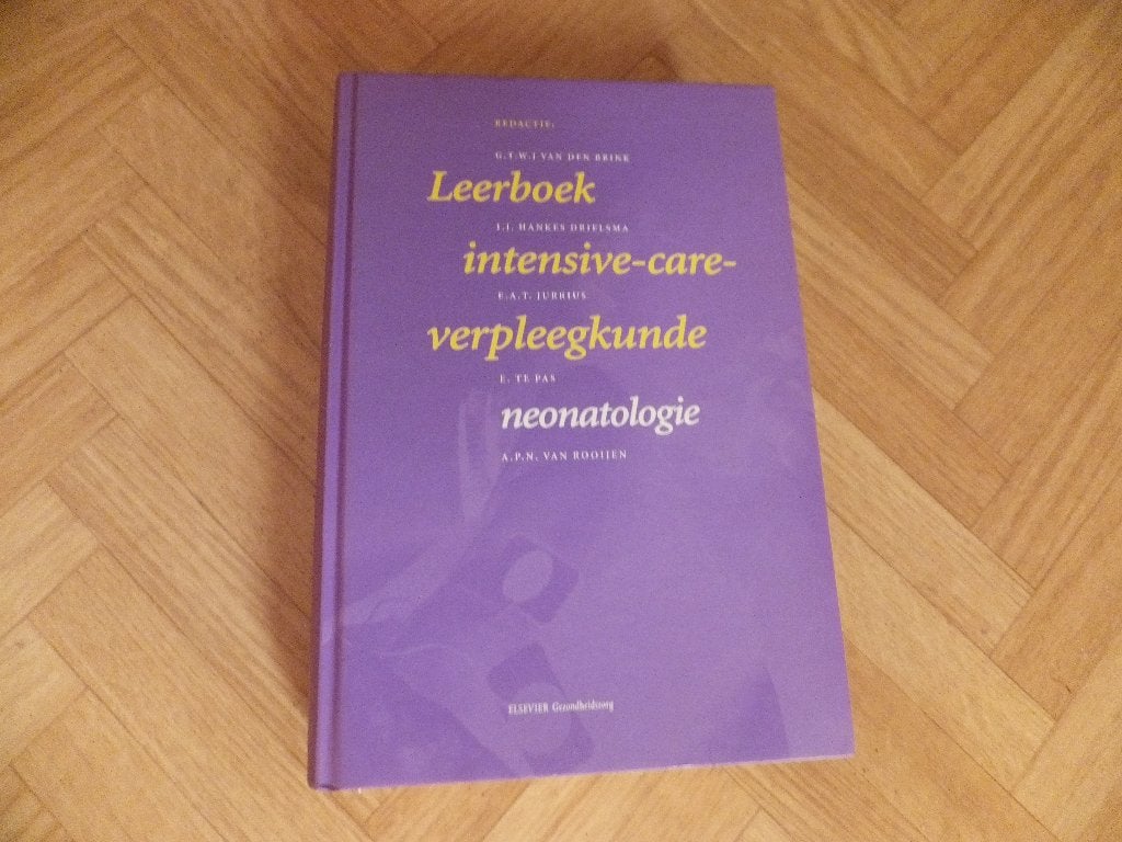 leerboek intensive-care-verpleegkunde neonatologie, Ophalen of Verzenden, Zo goed als nieuw