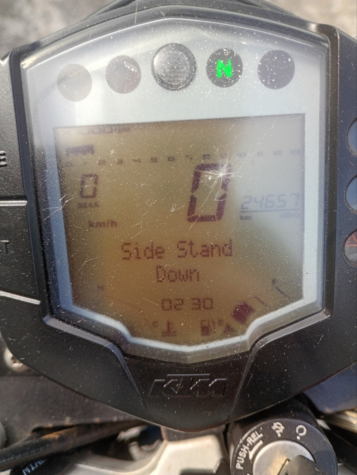 KTM Duke 200 ccbwj 2013, Ophalen