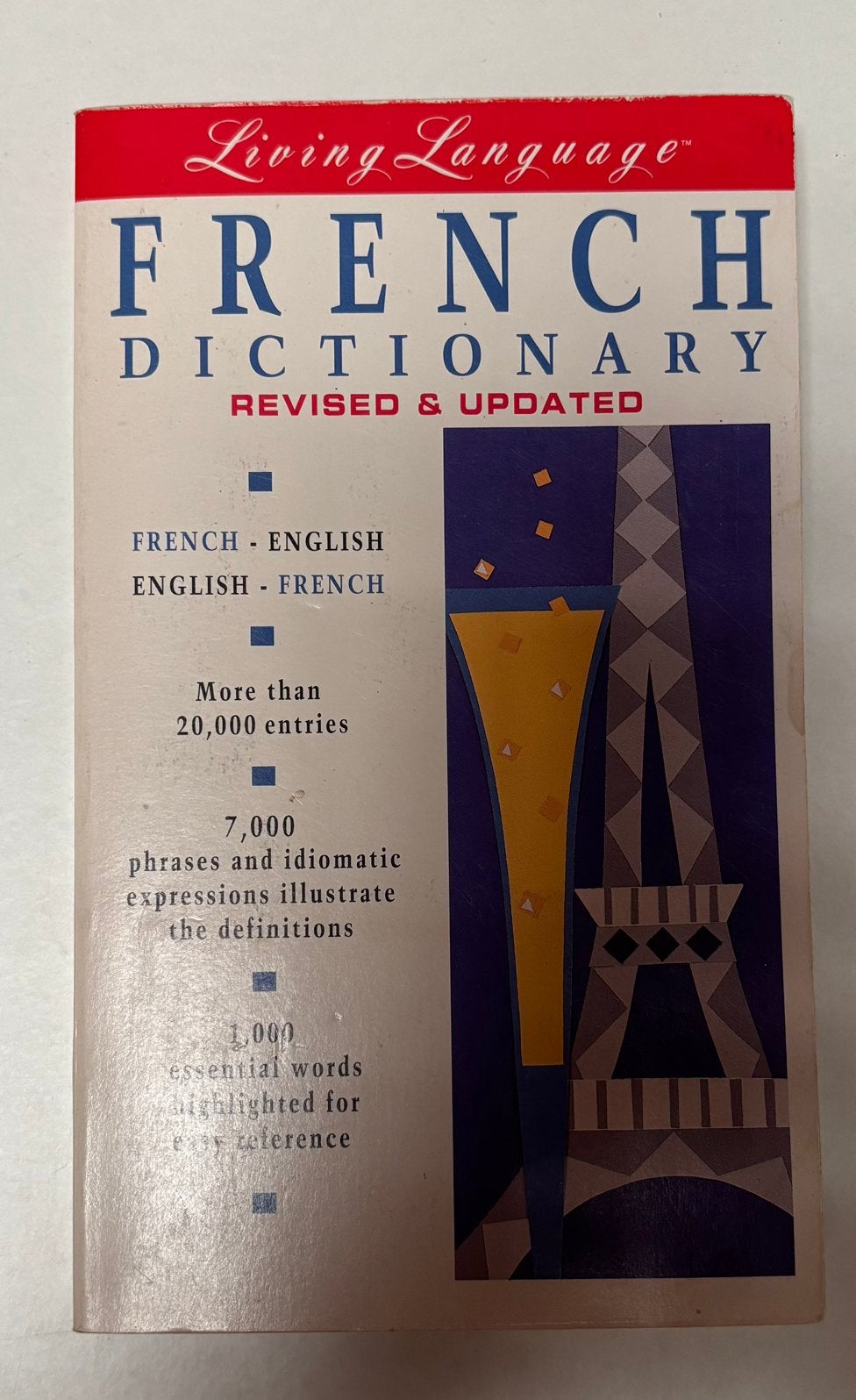 Dictionnaire français langue vivante - Édition révisée, Livres, Enlèvement ou Envoi, Utilisé