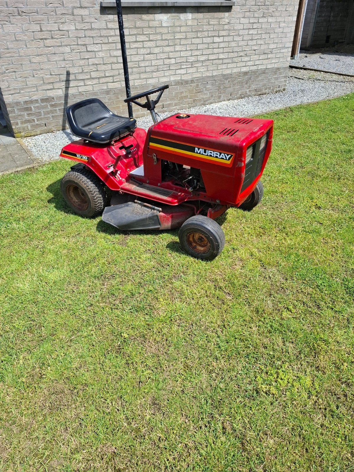 Murray zitmaaier moet nagekeken worden, Tuin en Terras, Ophalen
